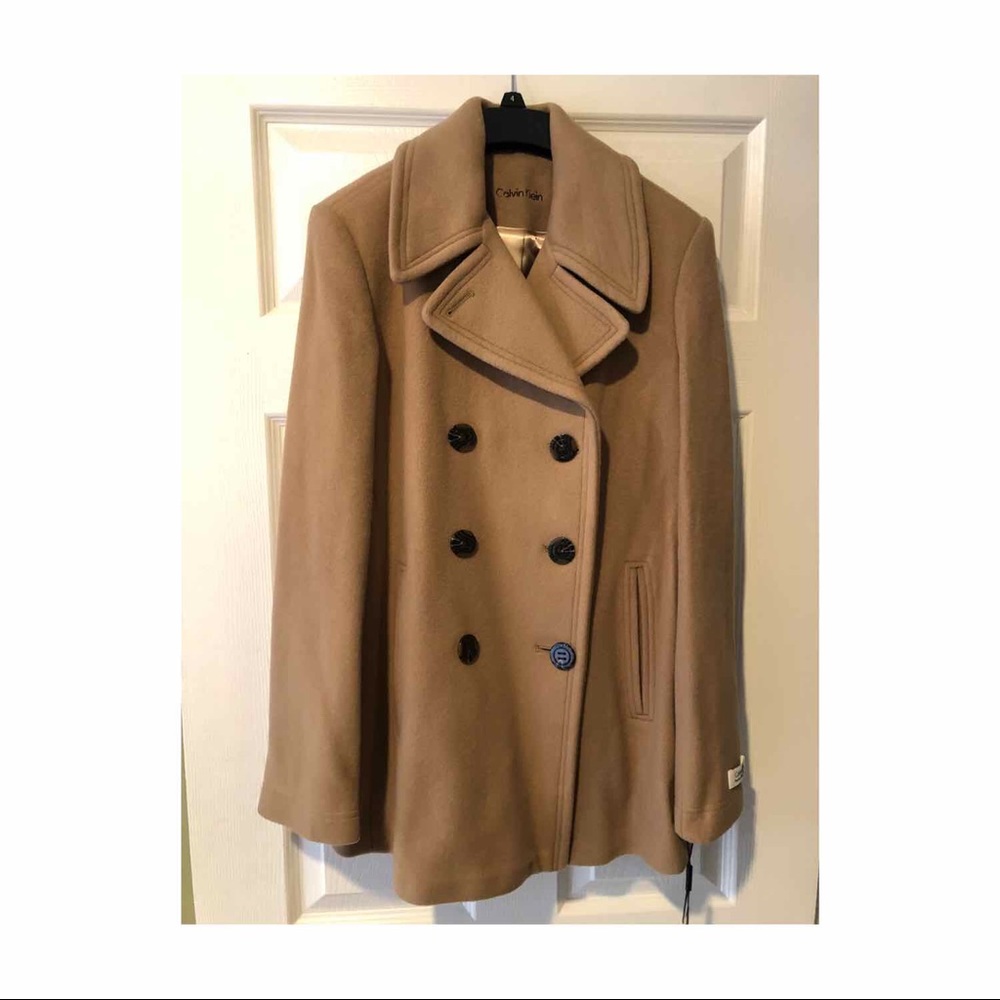 Calvin Klein Wool Blend Coat